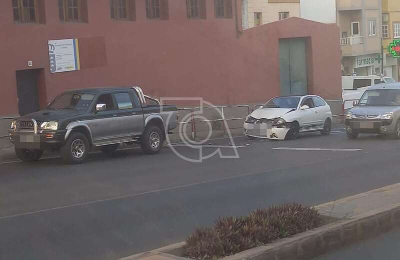 Imagen de los vehículos implicados en el accidente/TA.